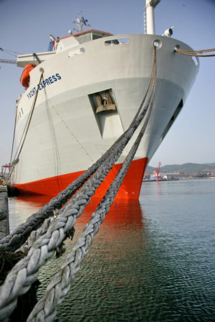 DYT’s latest super ship. Photo: Onne van der Wal  ©  SW